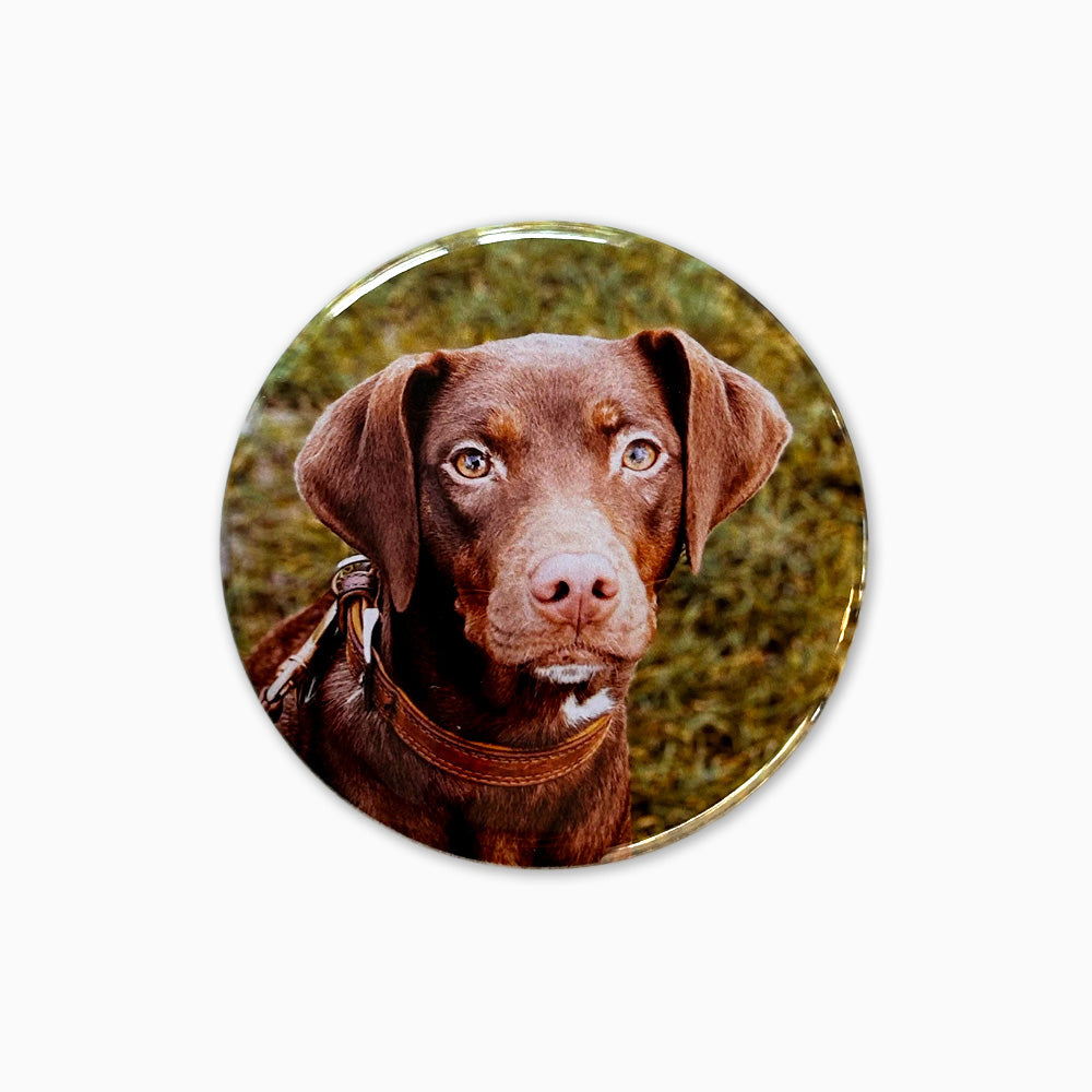 Round Photo Magnets